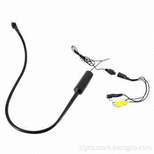Hidden Mini Camera with 3.7mm Pinhole Lens, Flexible Goose Neck Snake Sharp Camera